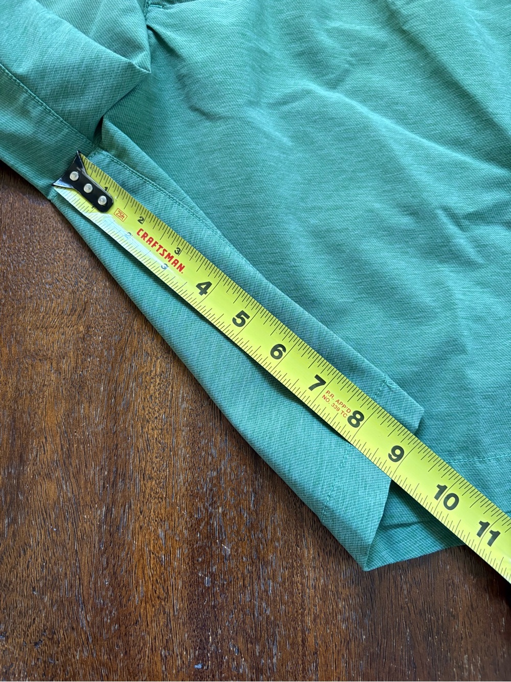 William Murray Straight Fit Green Men's Classic Golf Shorts 9” Inseam, Size 34 - Picture 13 of 13